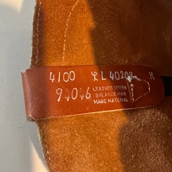 Landis Cognac Brown Country Western Leather Cowboy Boots Mens Sz 10 - Picture 12 of 16